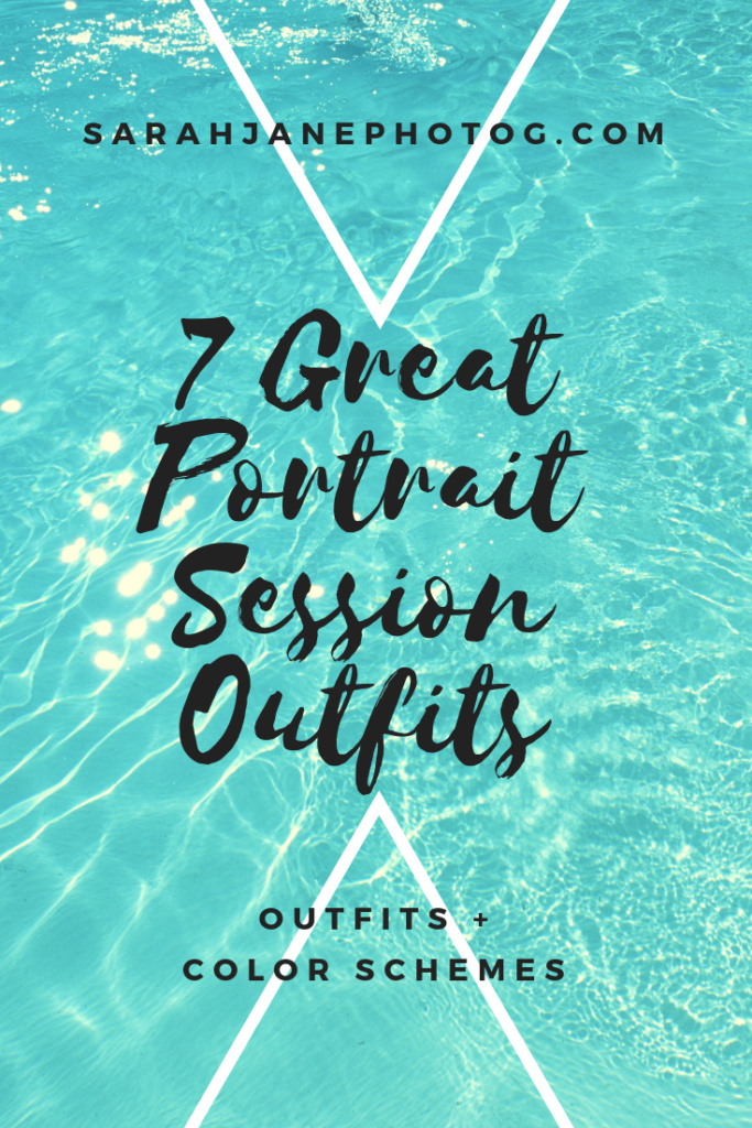 7 Great Portrait Session Ideas Graphic