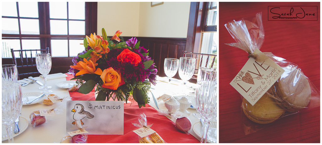 image of table centerpieces made by Hoboken Gardens