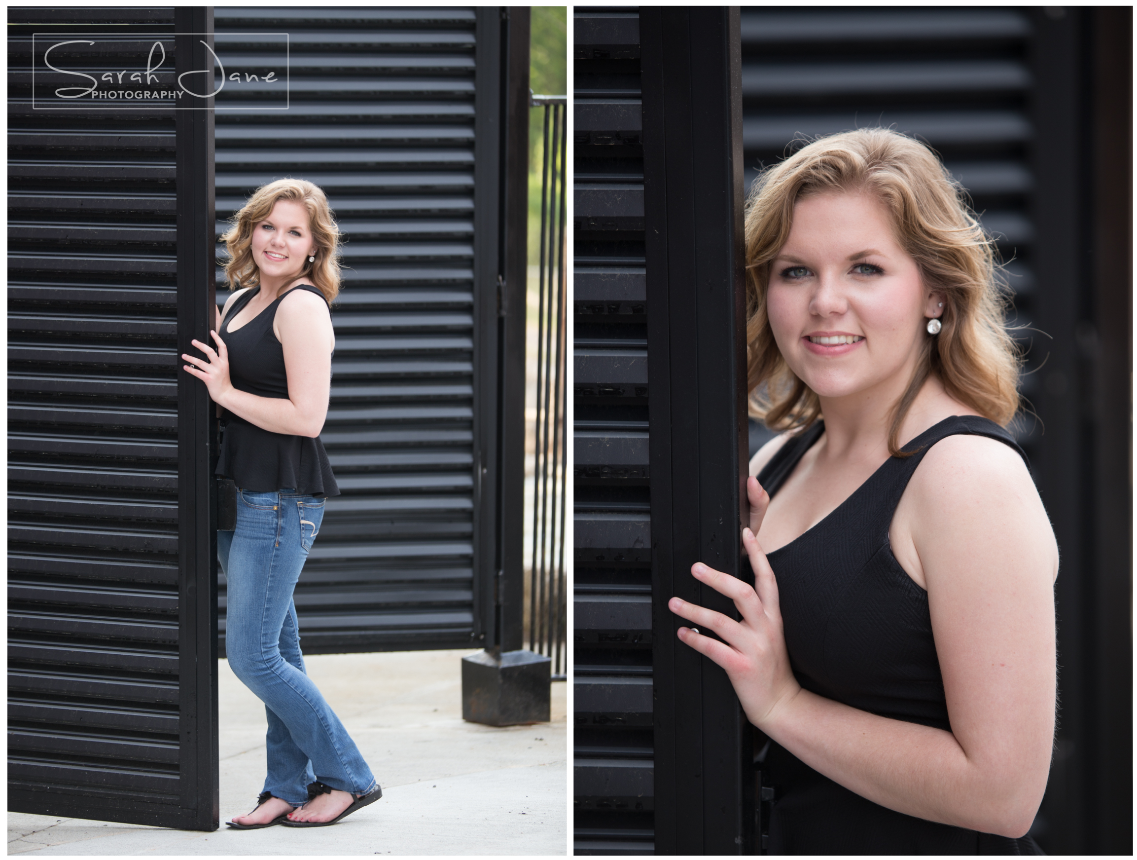 Urban Senior Portrait in Southern Maine