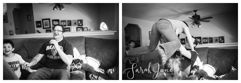 Maine Black and White documentary Family photography
