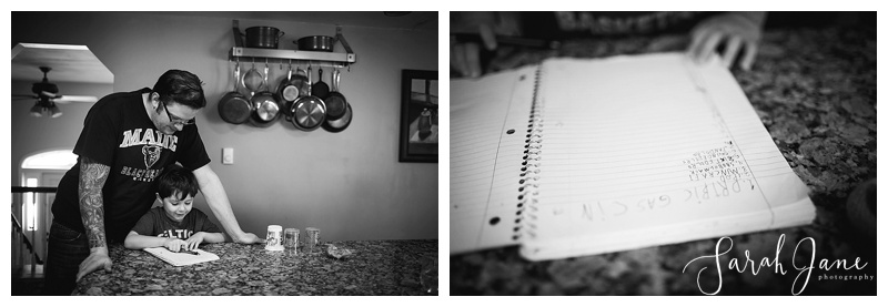 Making a Christmas List in February Maine