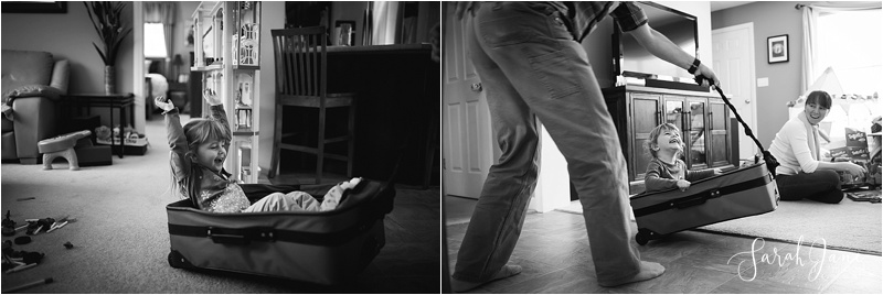 Luggage as a wild ride Sarah Jane Photography