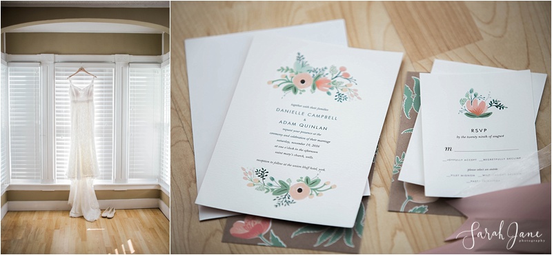 Wedding Dress | York Maine Wedding Photographer | Sarah Jane Photography