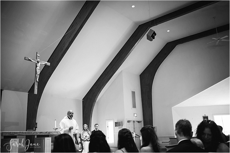 Saint MAry's Church Wells Maine Wedding Photographer Sarah Jane Photography