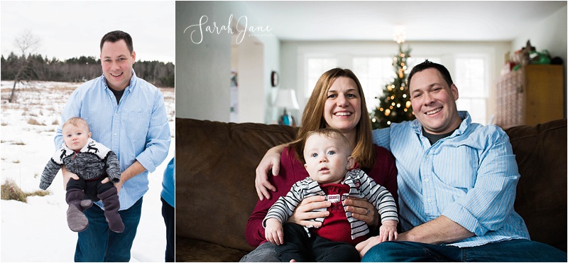 Family Pictures in Maine Holidays Sarah Jane Photography