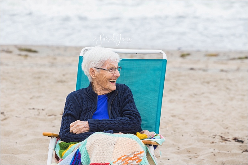 Saco Family Session for 90th Birthday | Maine Family Photography