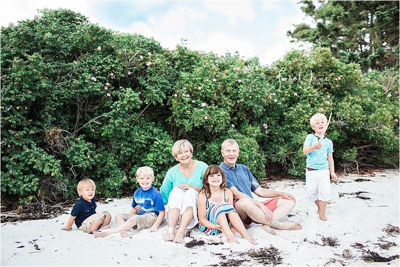 The “G” Family | Pemaquid Beach Maine Family Photography Session
