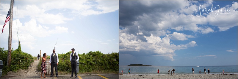 Goose Rocks Beach Kennebunkport Maine Wedding Photographer Sarah Jane Photography
