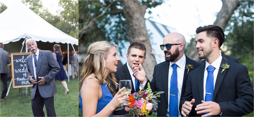 Maine Audubon Center Tented Wedding Reception