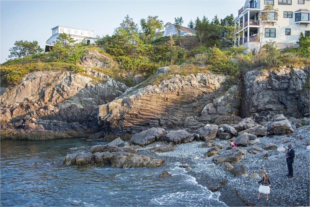 Wedding Ceremony at the Ogunquit Museum of American Art September Wedding