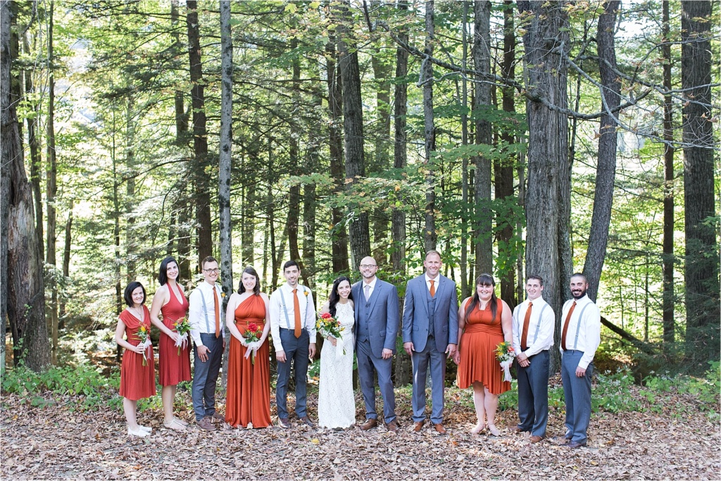 Stonewall Farm Keene NH Bridal Party