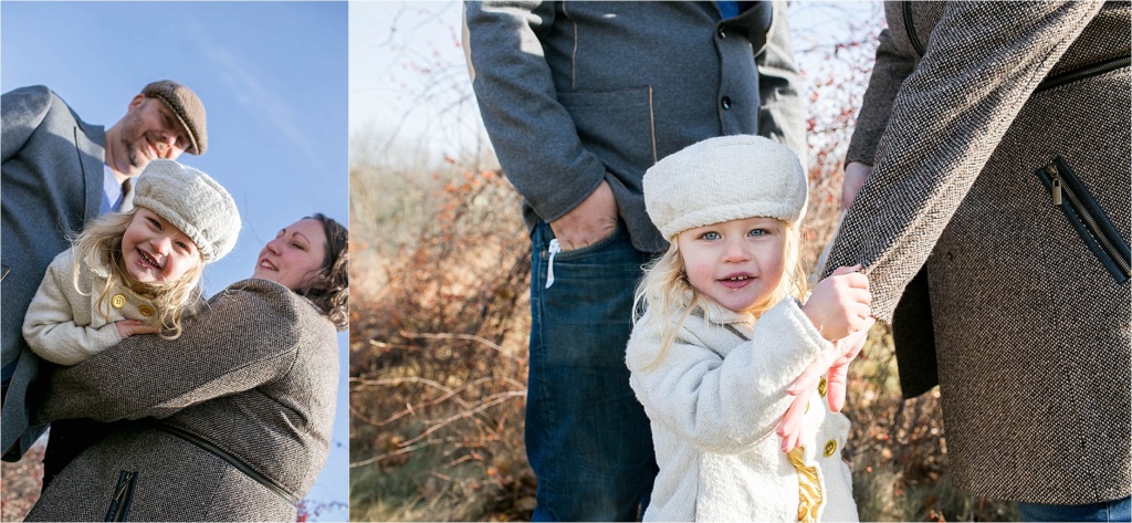 Wells Reserve at Laudholm Farm Holiday Family Photo