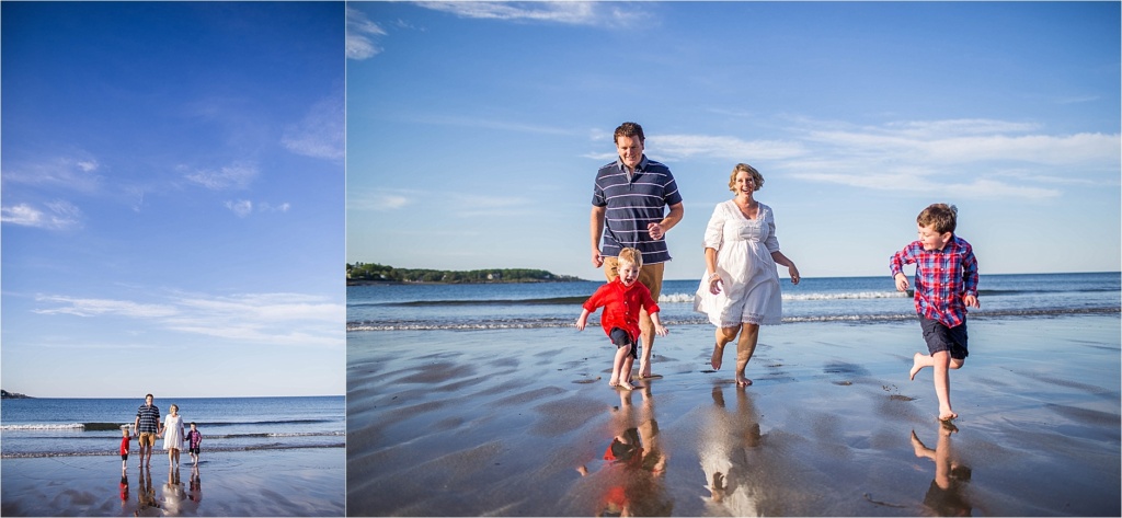 Family Photography Session York Beach Maine