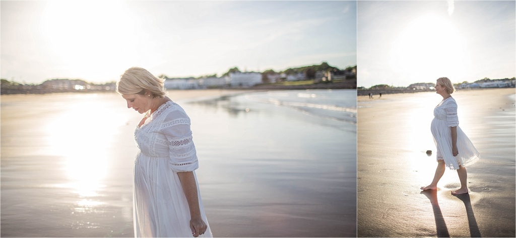 Maternity Session York Beach Maine Family Photographer