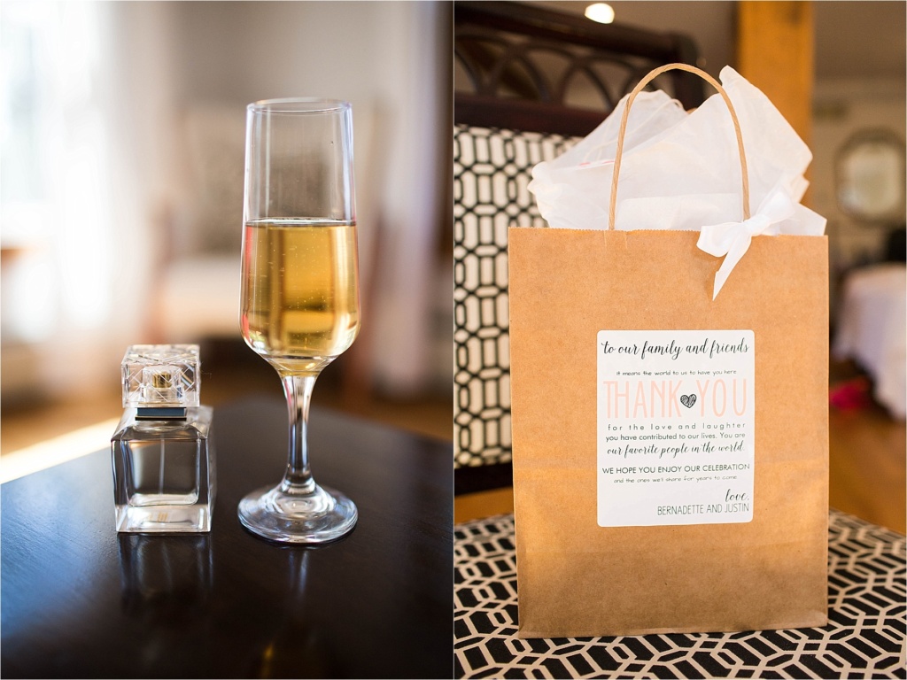 Welcome Bag Maine Wedding Photographer Sarah Jane Photography 