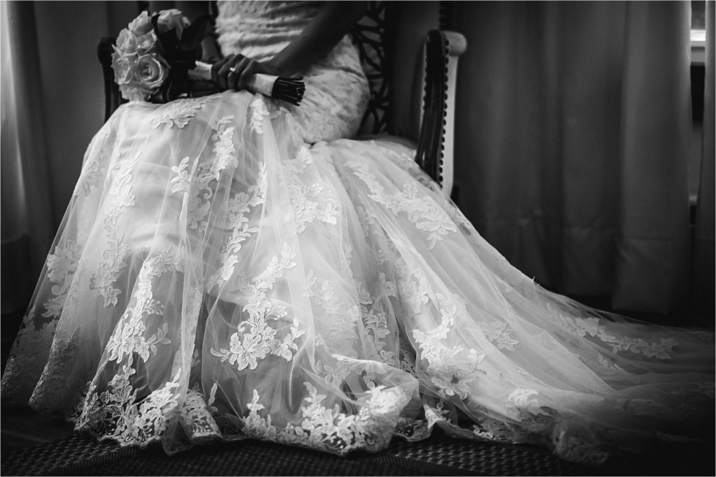 Allure Wedding Dress Maine Wedding Photographer Lakeside Wedding