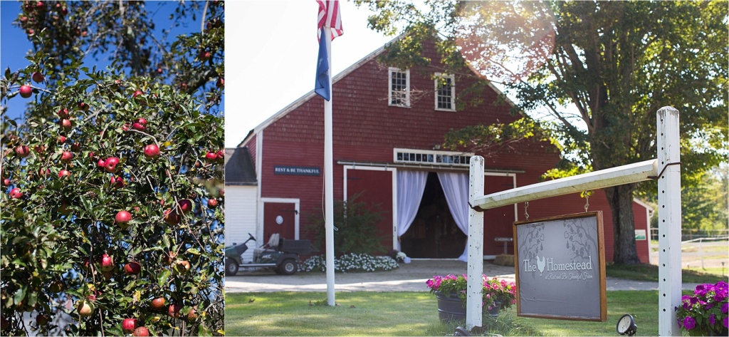 The Homestead at Rest and be Thankful Farm Maine Wedding Photographer