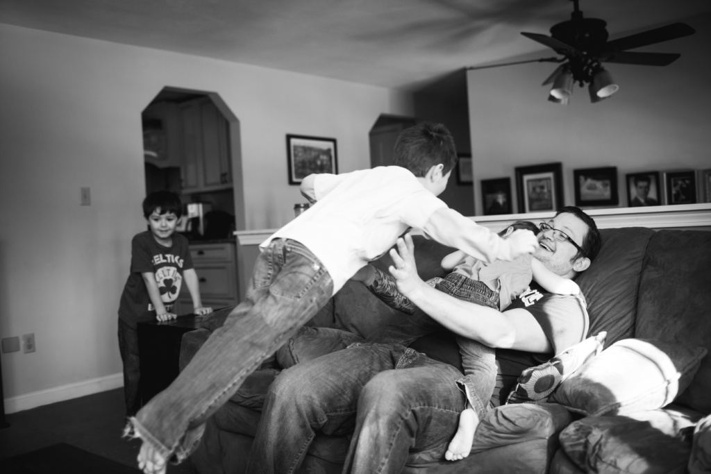 Family Photographer in Maine Dad