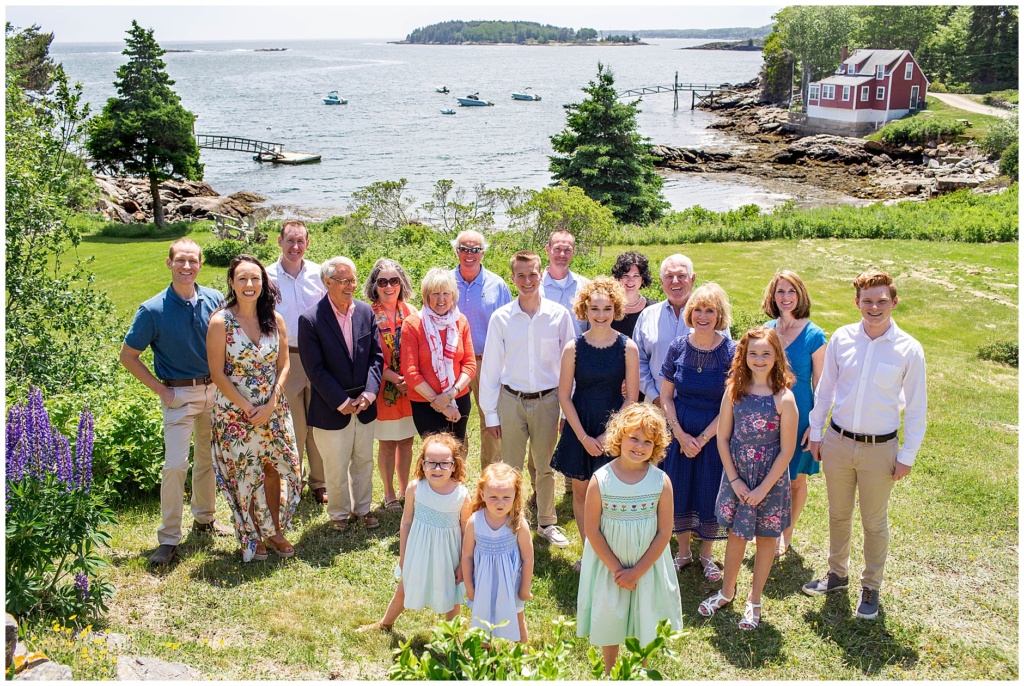 Pemaquid Point Maine Family Portrait