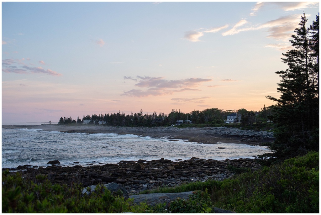 View from Pemaquid Point Lighthouse