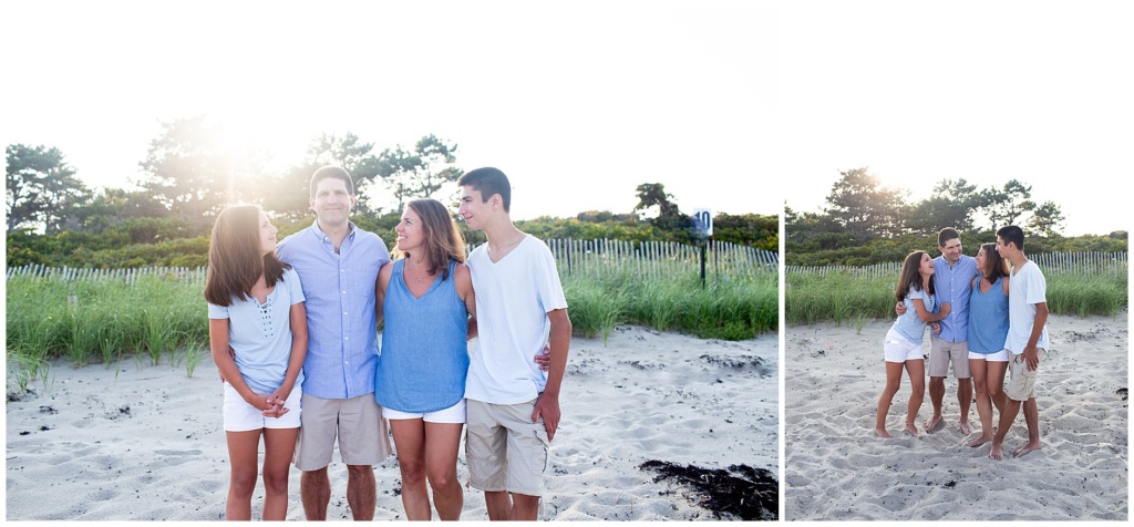 Family Portrait at Footbridge Beach 