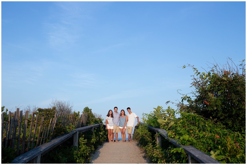 Ogunquit Maine Footbridge Beach Family Photo