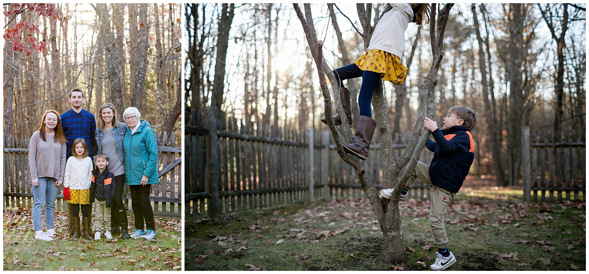 Falmouth Maine Family Portrait