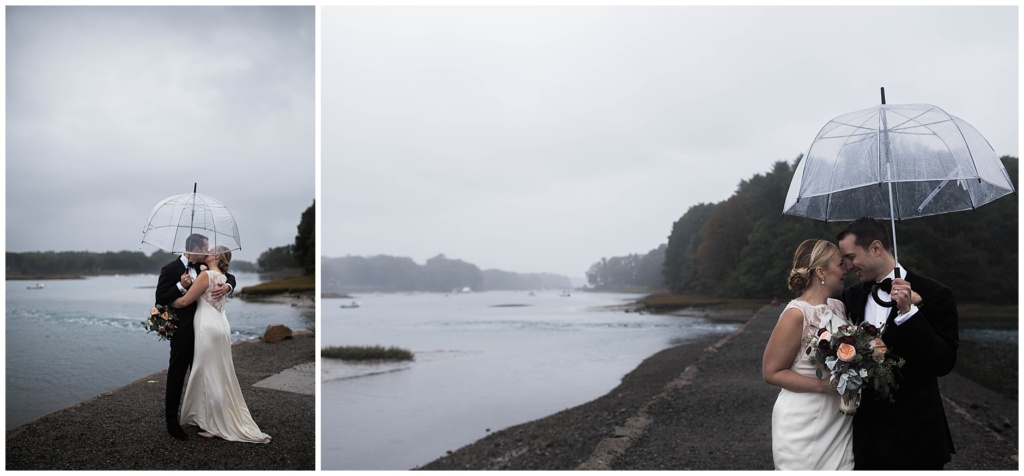 York Maine Wedding Couple