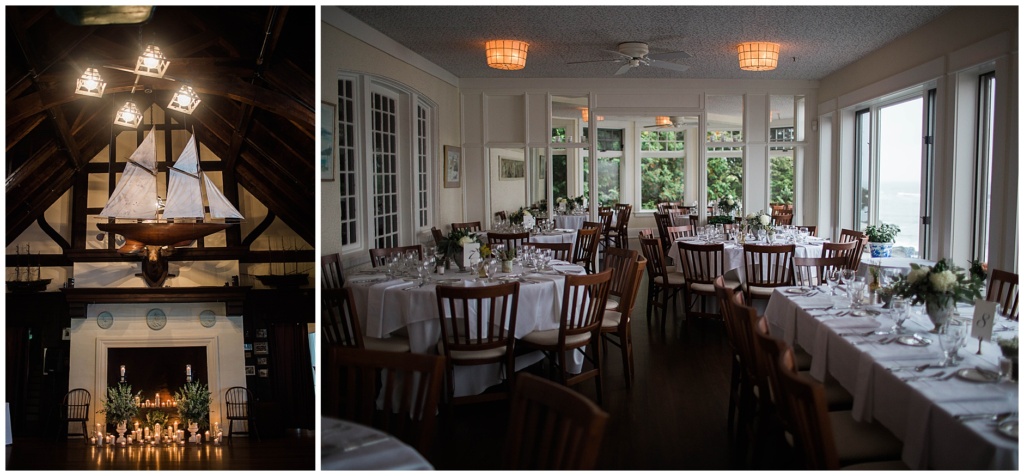 Maine Wedding at York Harbor Inn Reading Room