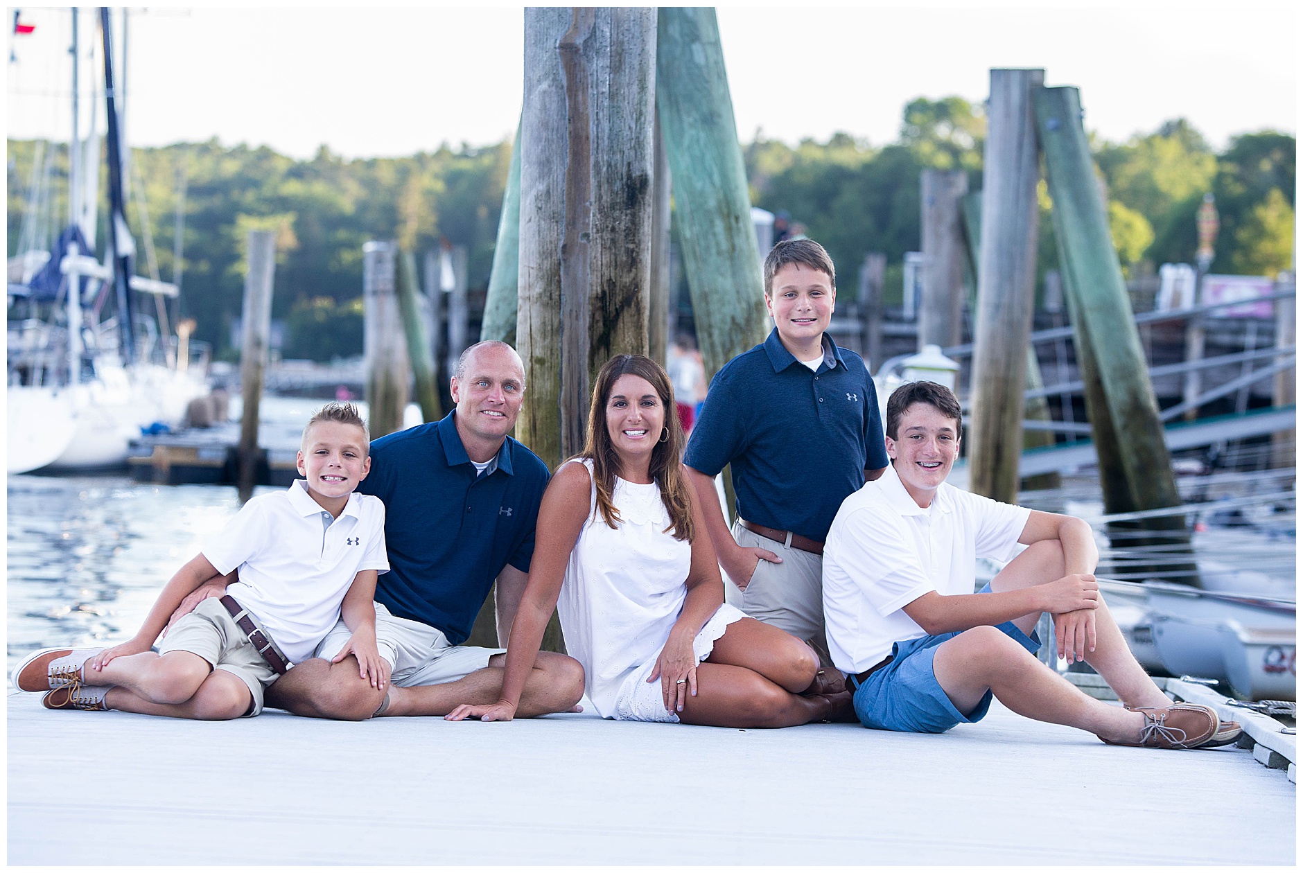 Rockport Maine Family Photo Session | The B Family