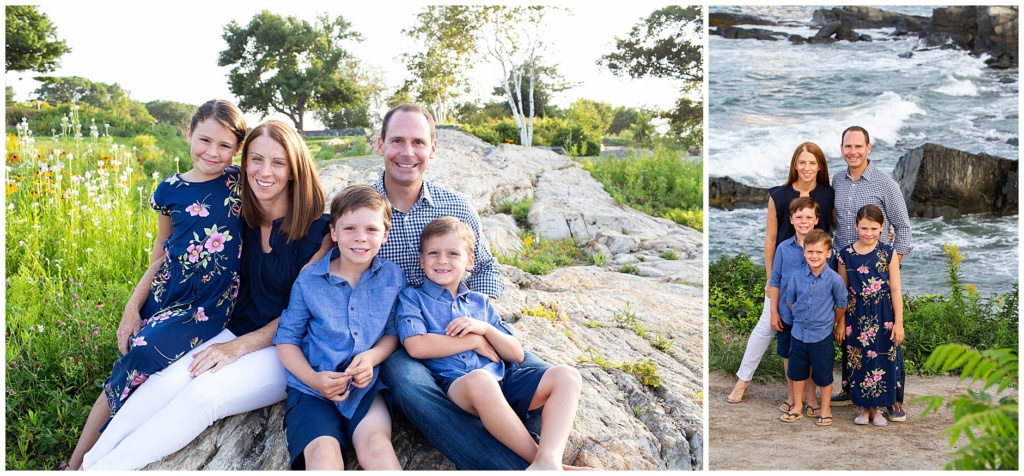 Blooper sibling portrait at Portland Lighthouse