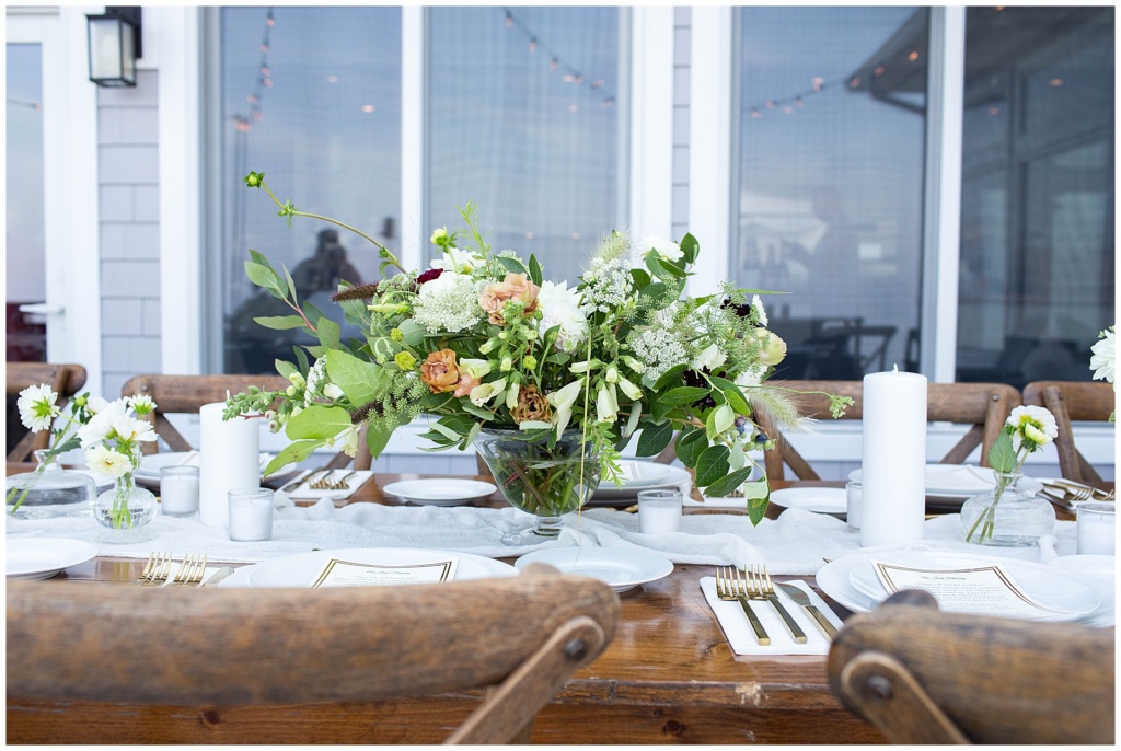 York Maine Wedding - Yellow Twist Florals