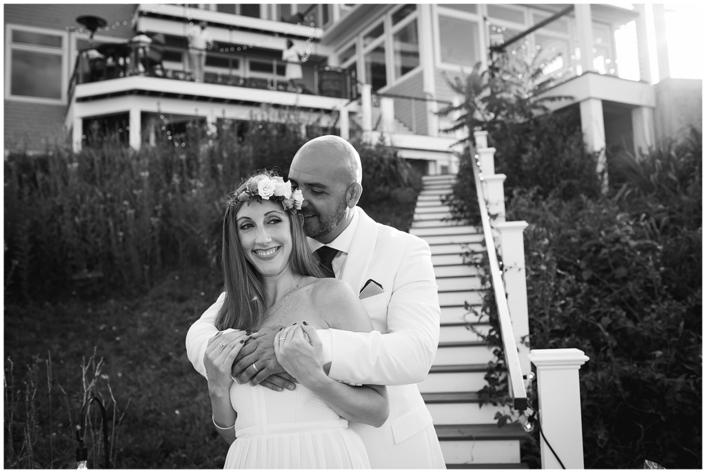 Small York Maine Wedding on the water