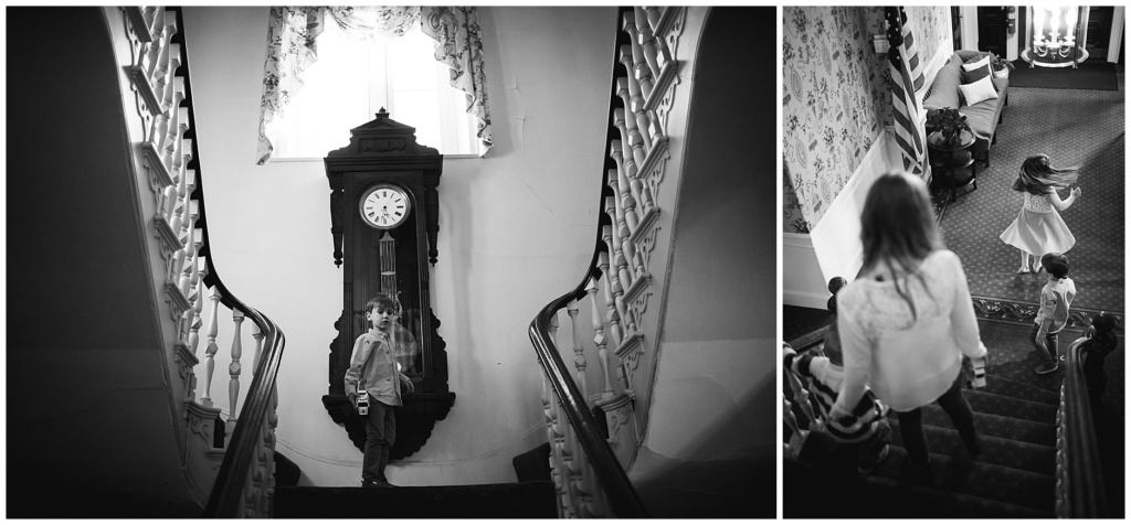 Portland Maine Cumberland Club staircase