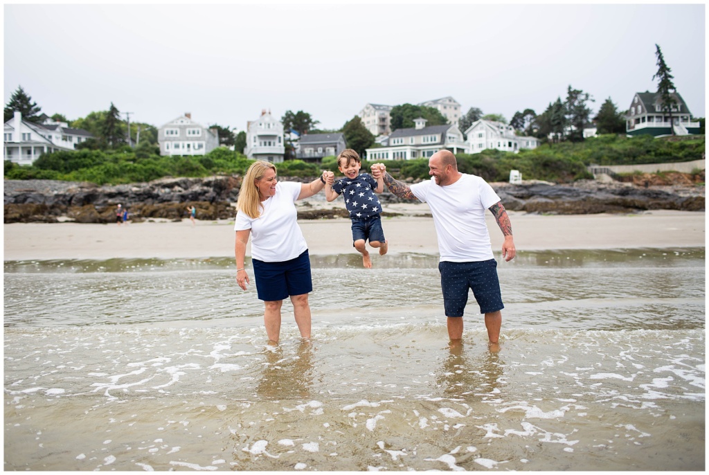 Maine Family Beach Portraits, Summer Beach Portraits