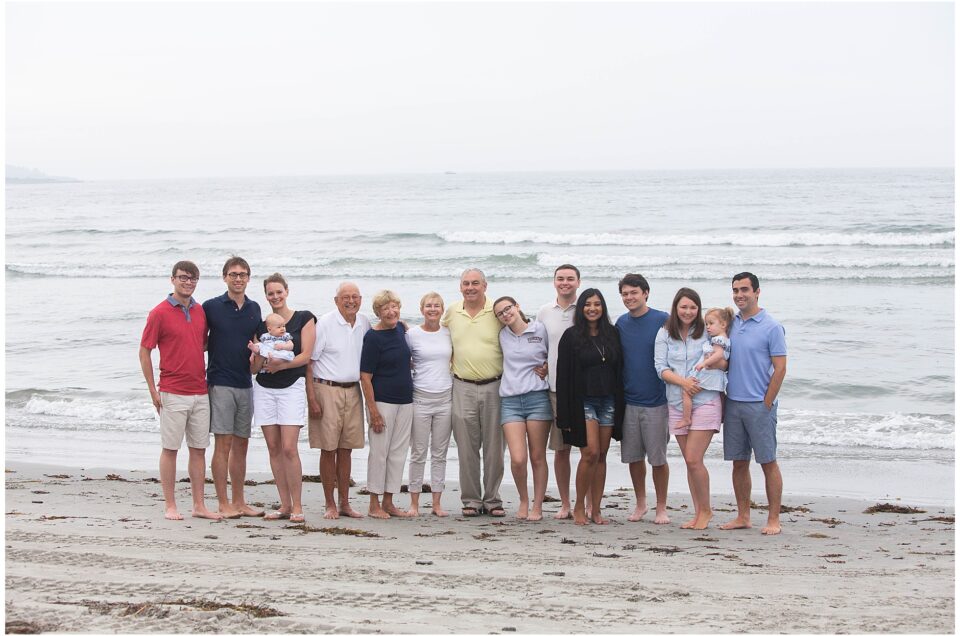 Morning Family Session on Higgins Beach | The G Family