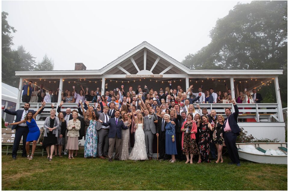 Merepoint Yacht Club Wedding in Brunswick Maine | Grace + Ben