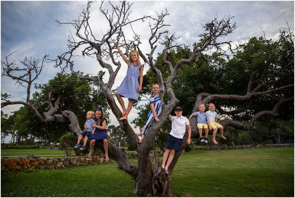 Rye NH Family Photo of Cousins