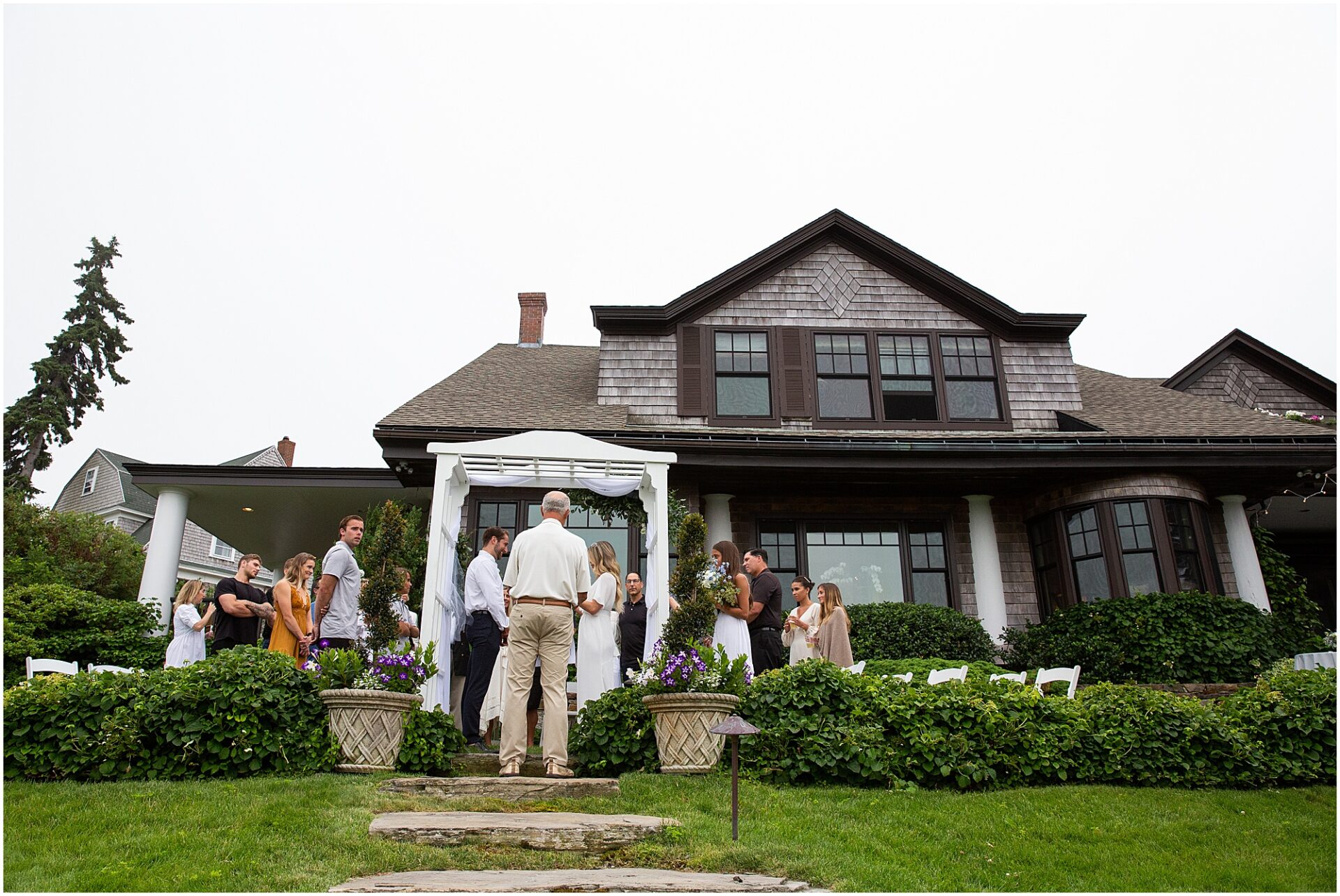 intimate wedding in Ogunquit Maine