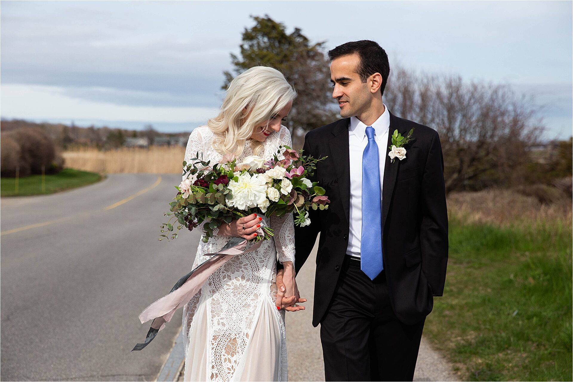 Sweet Intimate Kennebunkport Wedding