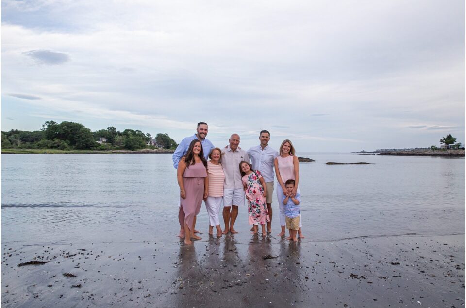 Cape Neddick Portraits on the Beach | The “D” Family