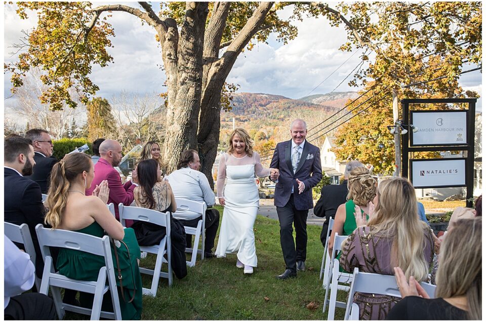 Camden Maine Wedding | Jean + Tim at Camden Harbour Inn