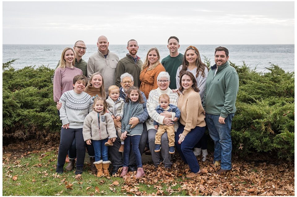 York Harbor Portraits in the Fall | The “M” Family