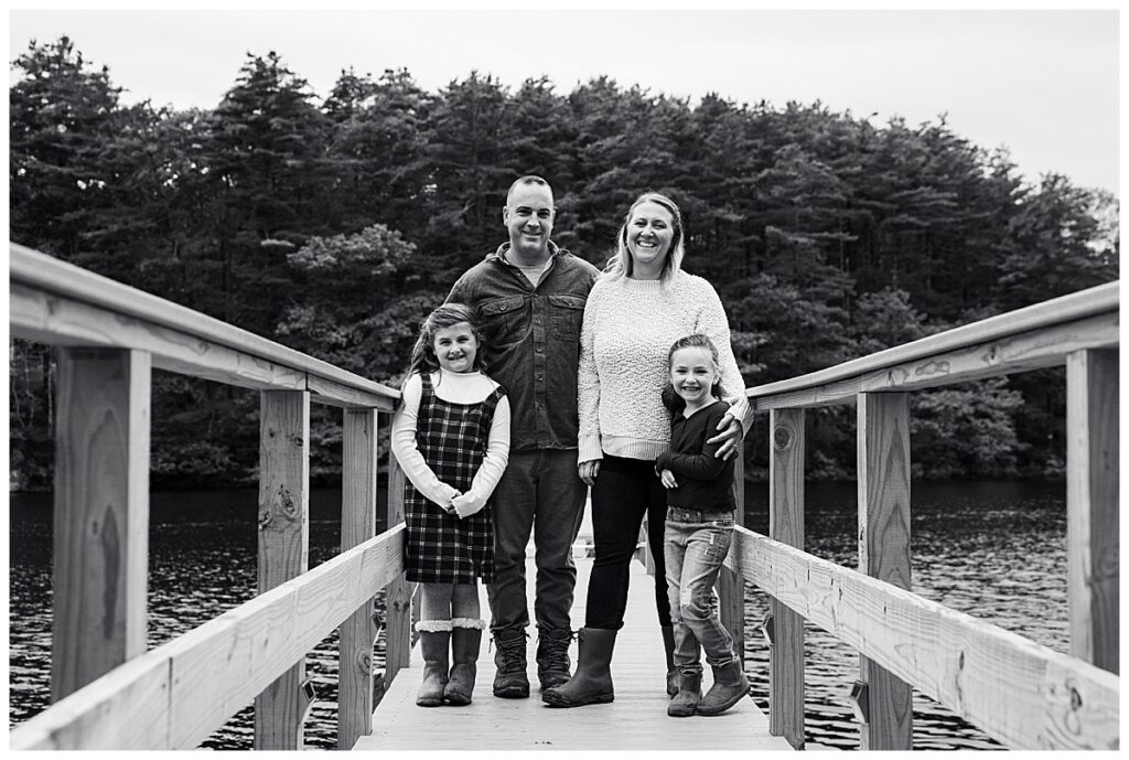 backyard portrait session on the Saco River